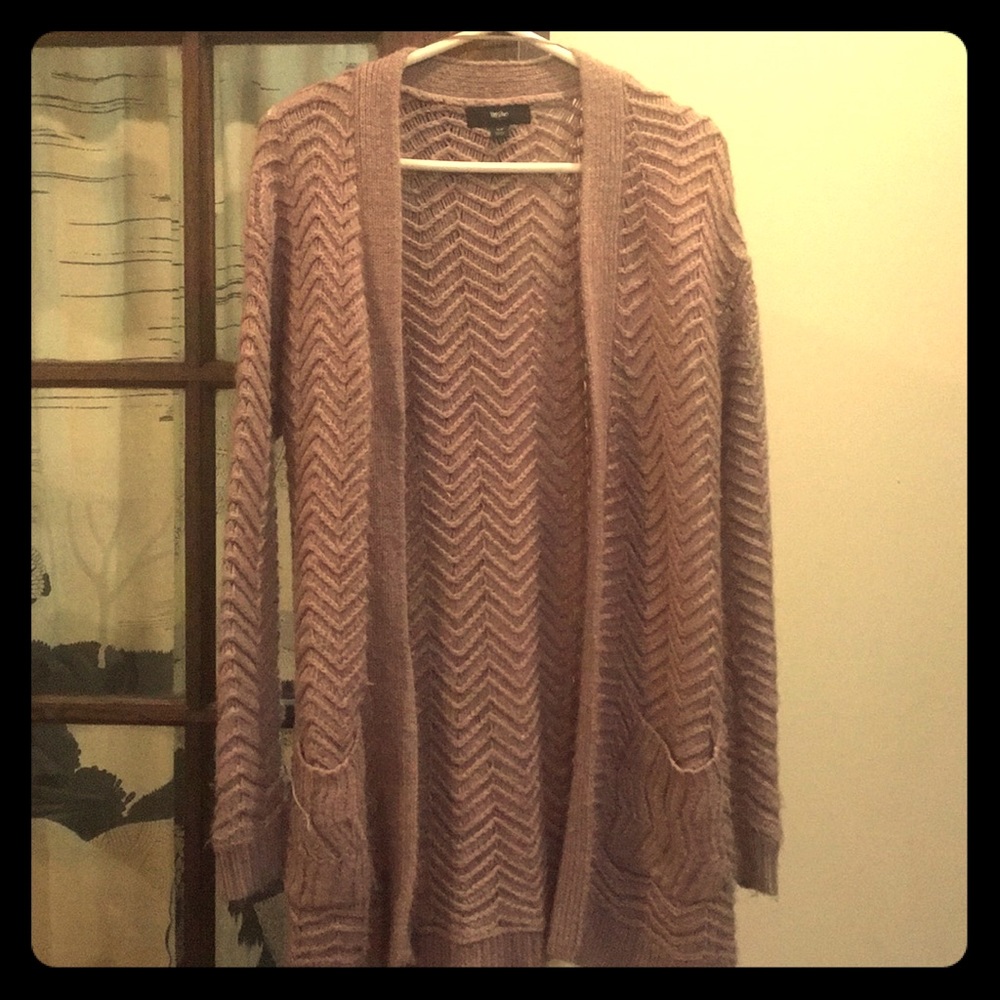 Pink mossimo cardigan